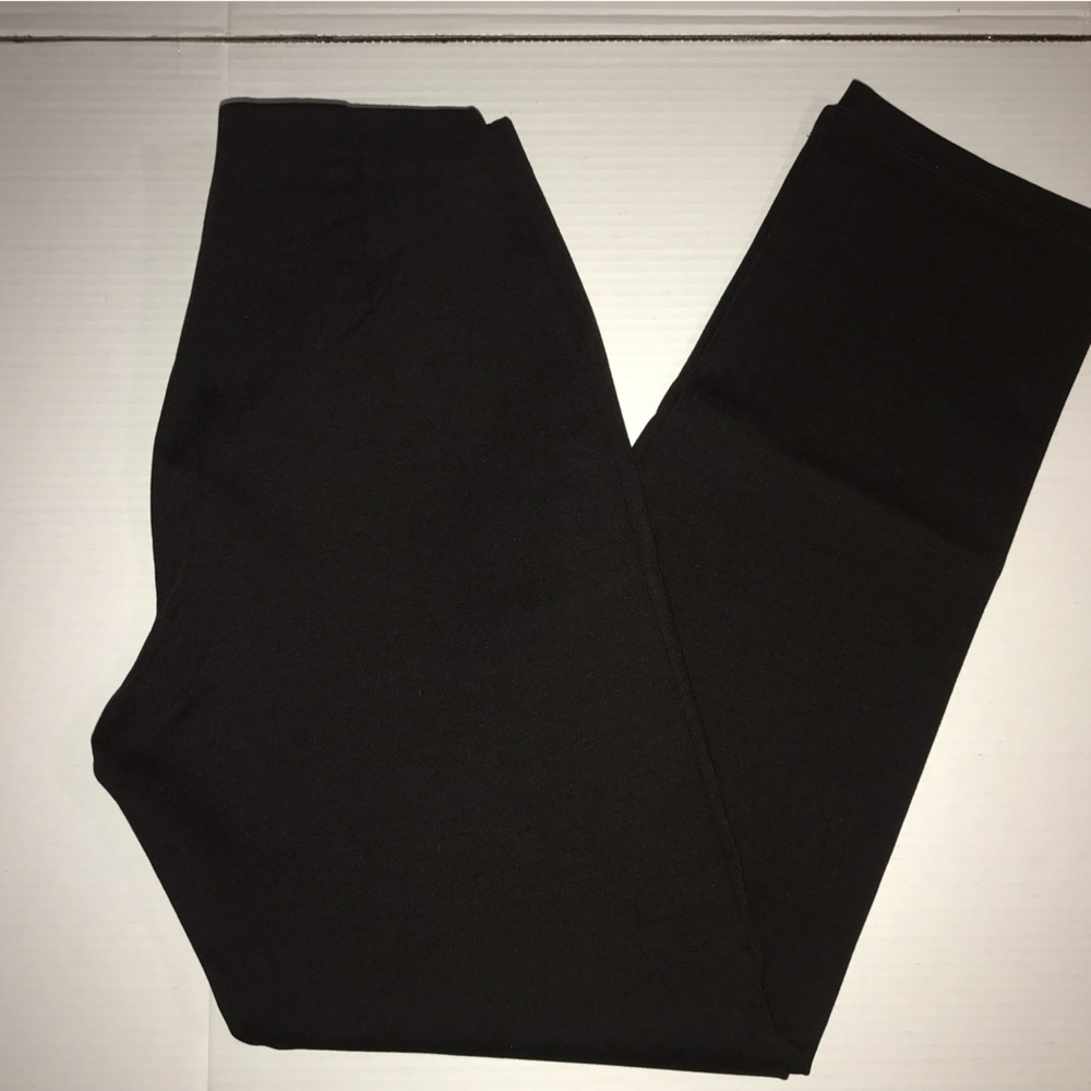 Eileen Fisher  Black Pull Up Slimming Pants (S)